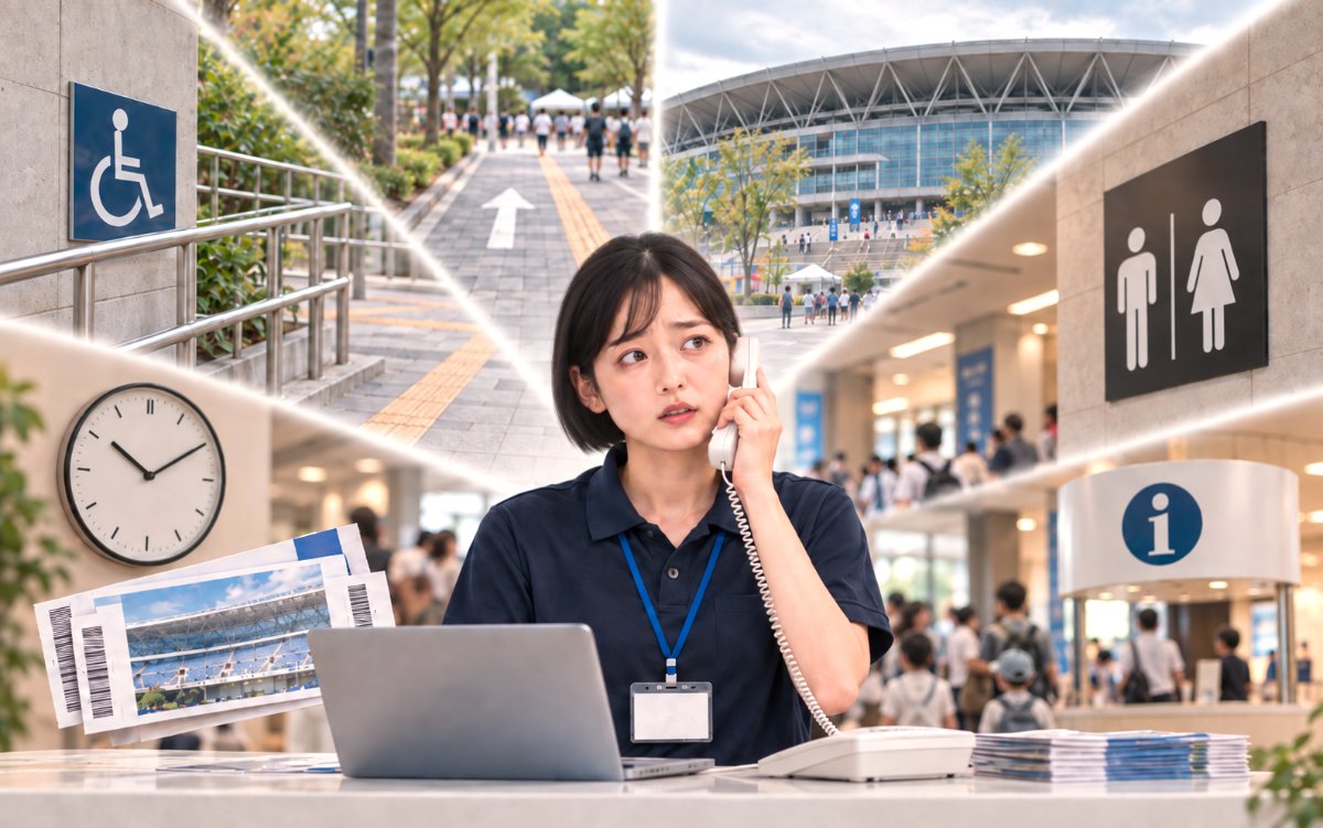 案内・問い合わせが減る